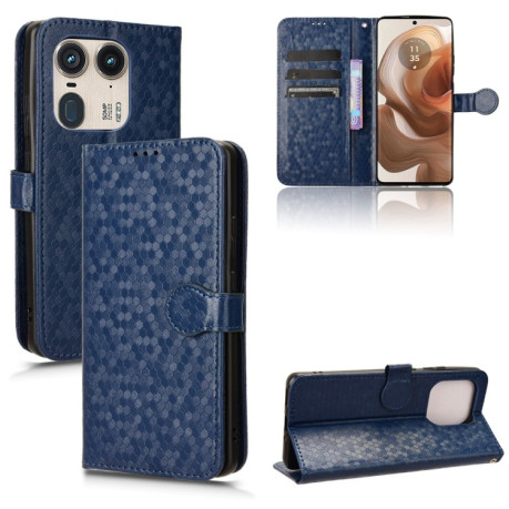 Чохол-книжка Honeycomb Dot для Motorola Edge 50 Ultra - синій