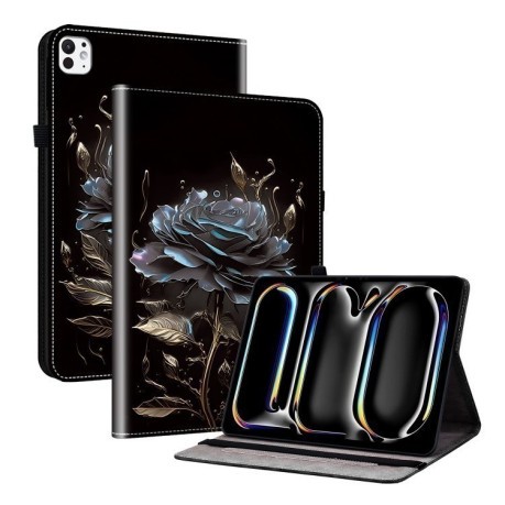 Чехол- книжка Crystal Texture Painted Leather Smart Tablet Case для iPad Pro 11 2024 - Rose