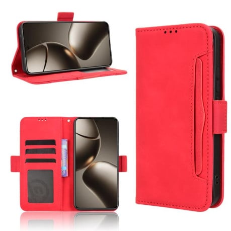 Чехол-книжка Skin Feel Calf на Xiaomi 15T 5G - красный