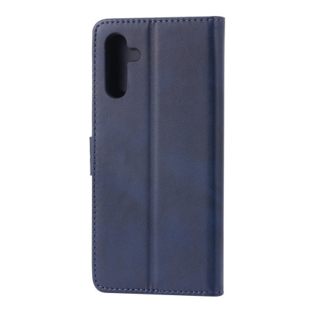 Чехол-книжка Happy Cat Pattern для Samsung Galaxy A56 5G - синий