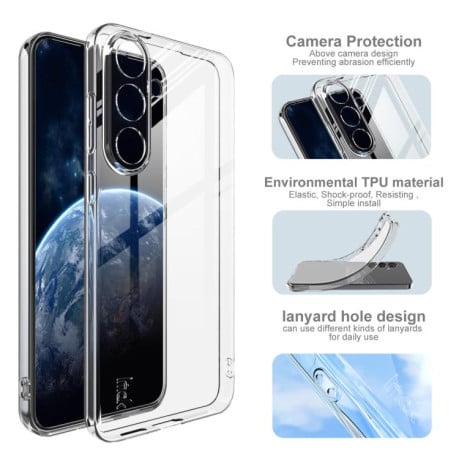 Протиударний чохол IMAK UX-5 Series на Samsung Galaxy S25 FE 5G - прозорий