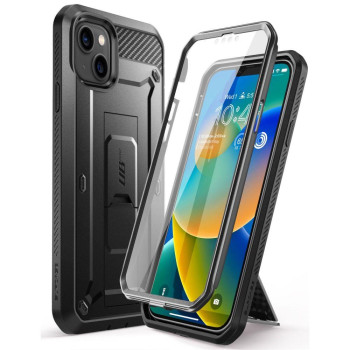 Двухсторонний чехол Supcase Unicorn Beetle для iPhone 13/14 - Black