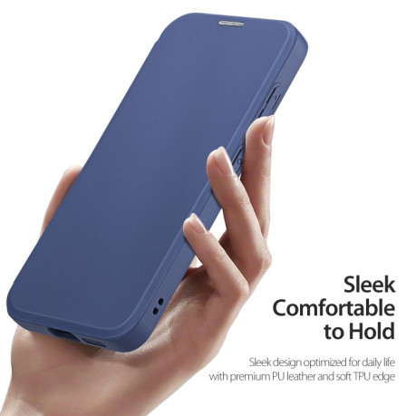 Чохол-книжка DUX DUCIS Skin X Pro Series Magsafe  для Samsung Galaxy S25+ 5G - синій