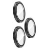 Защитные стекла на камеру AR Eagle Eye для iPhone 16 Pro / 16 Pro Max - черный
