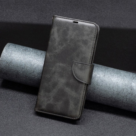 Чохол-книжка Lambskin Texture Pure Color для Xiaomi Redmi Note 14 Pro 5G / Note 14 Pro+ 5G - чорний