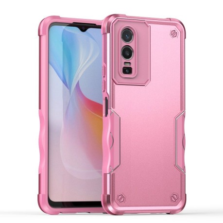 Чохол протиударний EsCase durable для Vivo Y76 5G - рожевий
