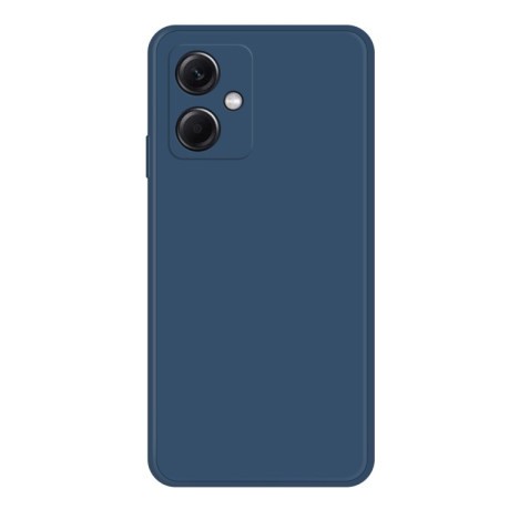 Противоударный чехол Imitation Liquid Silicone для Xiaomi Redmi Note 12 China- синий