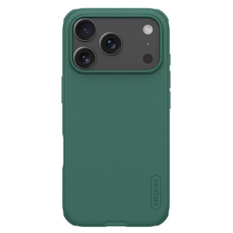 Чехол NILLKIN Frosted Shield Pro гибрид с матовым покрытием на iPhone 17 Pro Max - зеленый