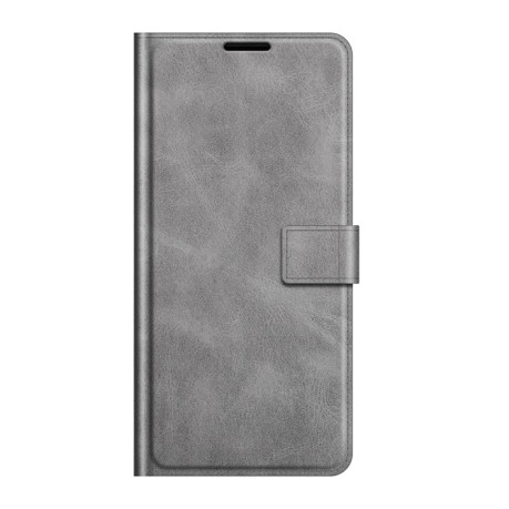 Чехол-книжка Retro Calf Pattern Buckle для Xiaomi Redmi Note 10 Pro - серый