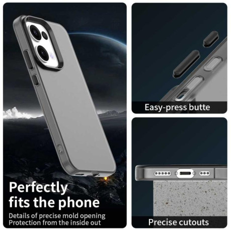Противоударный чехол Candy Series для OPPO Reno13 5G Global - черный