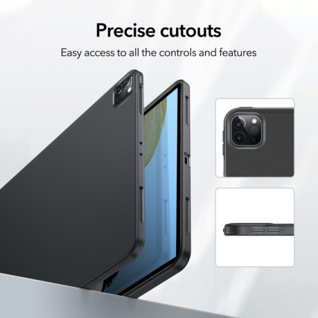 Силиконовый чехол ESR Project Zero Series на iPad Pro 11 2021 - черный