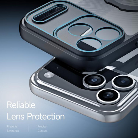 Чехол DUX DUCIS Aimo Series MagSafe Frosted Feel на iPhone 17 Pro - черный