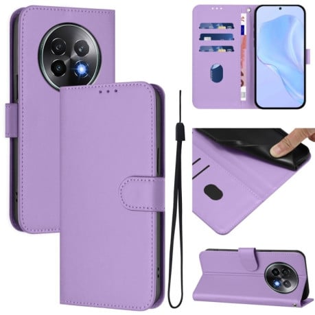 Чохол-книжка Skin Feel S-type для Realme 13+ 5G/13 Pro 5G/13 Pro+ - фіолетовий