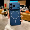 Противоударный силиконовый чехол Escase Dunjia с MagSafe для iPhone 17 Pro Max — синий