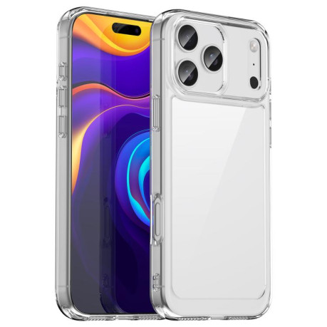 Протиударний чохол Colorful Acrylic Series для iPhone 17 Pro Max - прозорий