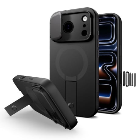 Чохол Tech-Protect Kevlar Aura з MagSafe на iPhone 17 Pro - Black