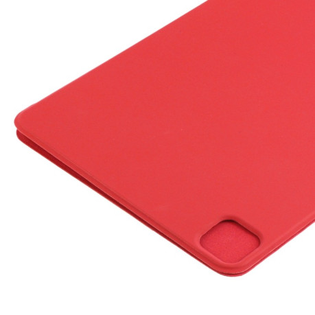 Магнитный чехол-книжка Horizontal Flip Ultra-thin для iPad Pro 12.9 2021/2020 - красный