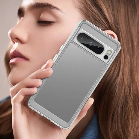 Протиударний чохол Colorful Acrylic Series для Google Pixel 8 Pro - прозорий