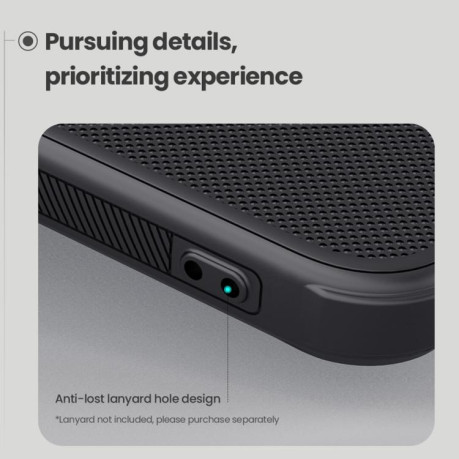 Протиударний чохол NILLKIN Frosted Shield Pro Magnetic Magsafe для Samsung Galaxy S25+ 5G - чорний