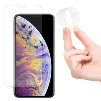 Гибкое защитное стекло Wozinsky Nano Flexi Glass для iPhone 13 mini - прозрачное