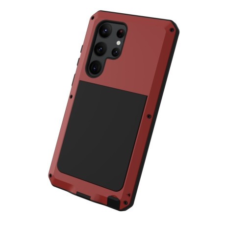 Противоударный чехол RedPepper Metal Life Waterproof для Samsung Galaxy S23 Ultra 5G - красный