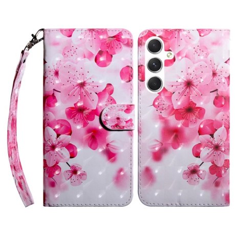 Чехол-книжка 3D Painting для Samsung Galaxy A16 5G - Flower