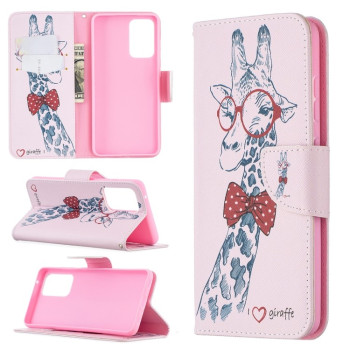 Чехол-книжка Colored Drawing Series на Samsung Galaxy A52/A52s - Deer