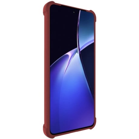 Силиконовый чехол imak Airbag с усиленными углами на OnePlus Nord CE4 5G / OPPO K12 5G - коричневый