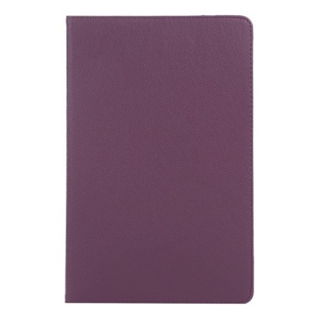 Чехол-книжка 360 Degree Rotation Litchi для iPad Pro 11 2024 - фиолетовый