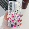 Противоударный чехол Flowers and Plants Series для Samsung Galaxy A36 - Carnation