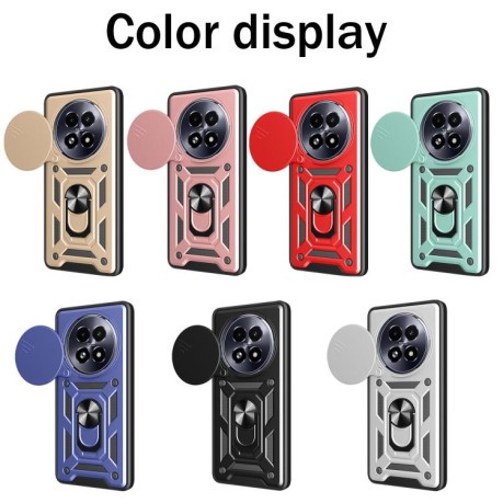 Чохол протиударний Camera Sliding для Realme 13+ 5G/13 Pro 5G/13 Pro+ - сріблястий