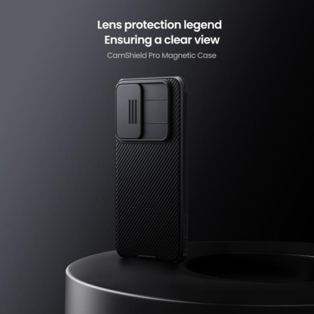 Ударозахисний чохол NILLKIN CamShield Pro для Samsung Galaxy A36 5G - чорний