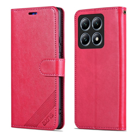 Чохол-книжка AZNS Magnetic Calf на Xiaomi 14T Pro - червоний