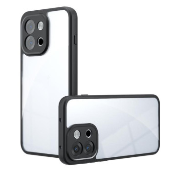 Противоударный чехол Armor Precise Hole гибрид на OnePlus 13T - прозрачный