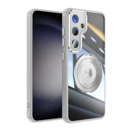Протиударний чохол MagSafe Acrylic Hybrid  для Samsung Galaxy S25+ 5G - сірий
