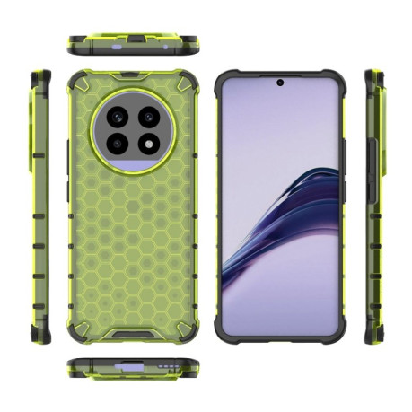Протиударний чохол Honeycomb на Realme 13 Pro 5G - зелений