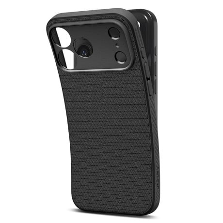 Оригінальний чохол Spigen Liquid Air на iPhone 17 Pro Max - Matte Black
