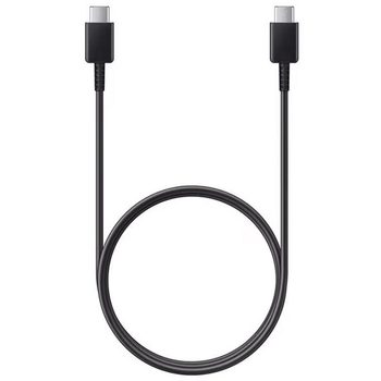 Оригинальный кабель USB-C / USB-C Samsung EP-DA905BBE 1 м 3 А на устройства USB-C — черный