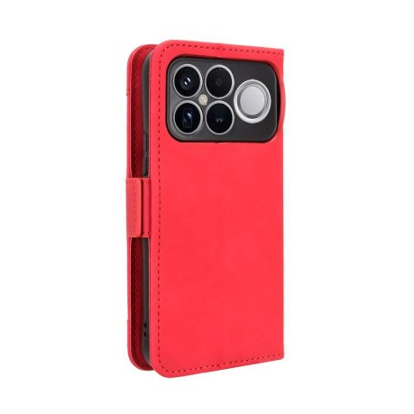 Чохол-книжка Skin Feel Calf для Xiaomi Redmi K90 Pro Max 5G / Poco F8 Ultra — червоний