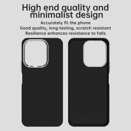 Чохол протиударний Colorful Acrylic Series для Xiaomi Poco M6 4G - чорний