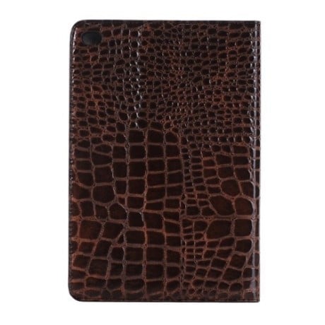 Кожаный Чехол Crocodile Texture Smart Brown для iPad Mini 4