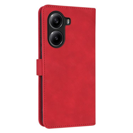 Чехол-книжка AZNS Skin Feel Calf Texture  для Xiaomi Poco X7 Pro - красный