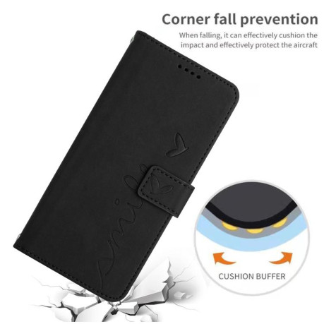 Чохол-книжка Retro Skin Feel Amile для Infinix Note 50 4G / 50 Pro 4G - чорний