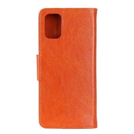 Чохол-книжка Nappa Texture на Xiaomi Poco M3 - помаранчевий
