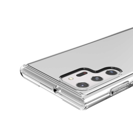 Противоударный чехол Terminator Style для Samsung Galaxy S22 Ultra 5G - прозрачный