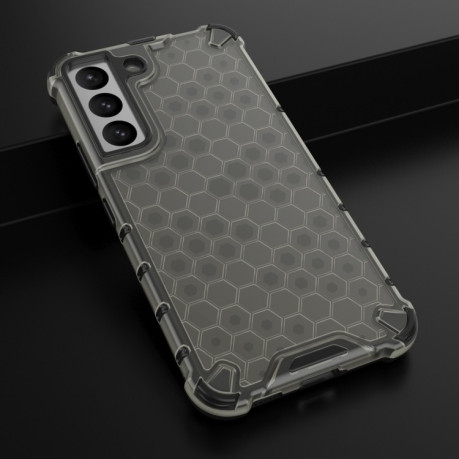 Противоударный чехол Honeycomb на Samsung Galaxy S22 5G - черный