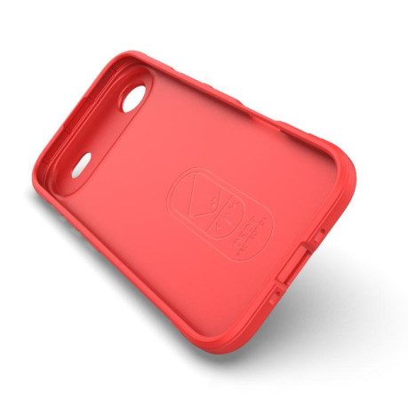 Силиконовый чехол Magic Flannel для iPhone Air - темно-серый