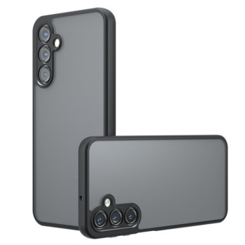 Противоударный чехол Armor Precise Hole гибрид на Samsung Galaxy A16 5G - черный