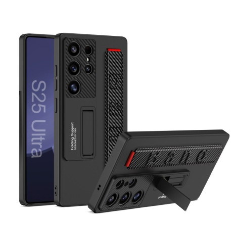 Противоударный чехол GKK Wristband with Holder для Samsung Galaxy S25 Ultra 5G - Fiber