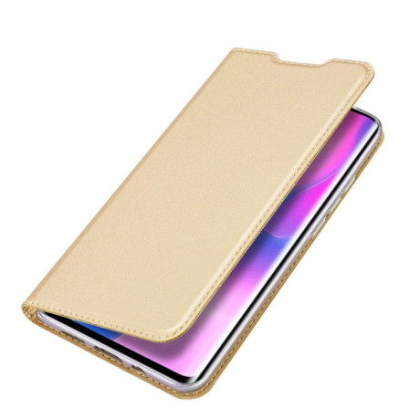 Чехол-книжка DUX DUCIS Skin Pro Series на Xiaomi Mi Note 10 Lite - золотой